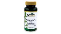 Swanson Vitamin C with Rose Hip 500mg 100caps
