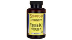 Swanson Vitamin D-3 with Coconut Oil 60softgels