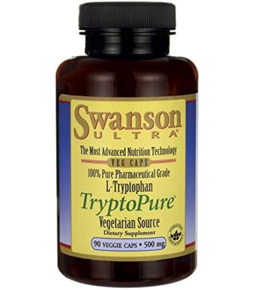 Swanson L-Tryptophan TryptoPure 500mg 90 vcaps