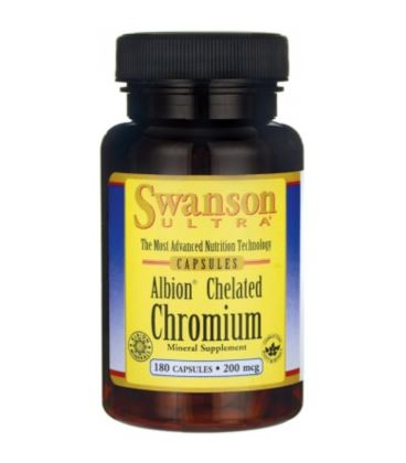 Swanson Albion Chelated Chromium 200mcg - 180caps