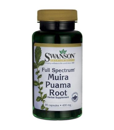 Swanson Full Spectrum Muira Puama Root 400mg 90caps