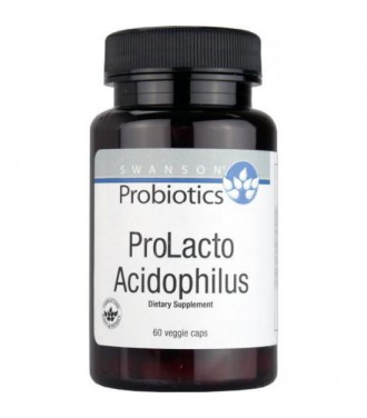 Swanson ProLacto Acidophilus 60Vcaps