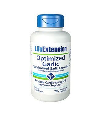Life Extension Optimized Garlic 200vcaps