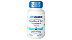 Life Extension Vitamin B5 500mg (Pantothenic Acid) 100vcaps