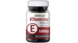 Lifeplan Vitamin E 1000IU 30kaps
