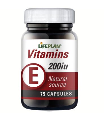 Lifeplan Vitamin E 200IU 75kaps