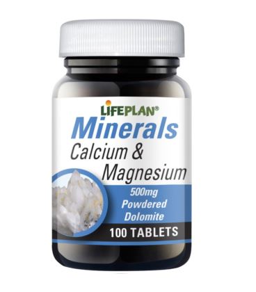 Lifeplan Calcium & Magnesium 500mg 100tab