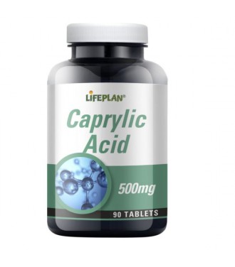Lifeplan Caprylic Acid 500mg 90tab