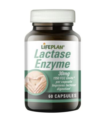 Lifeplan Lactase Enzyme 30mg 60kaps