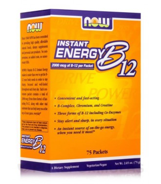 NOW FOODS B-12 Instant Energy Packets 75/BOX