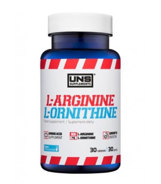 UNS L-Arginine L-Ornitine 30 Tabletek