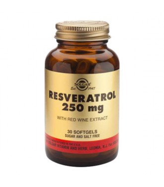 Solgar Resveratrol 250mg 30softgel