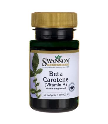 Swanson Beta Carotene (Vitamin A) 10,000 IU 100softgels