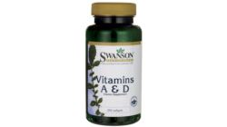 Swanson Vitamins A & D 250 softgels