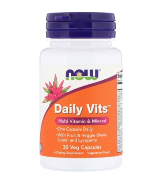 NOW FOODS DAILY VITS MULTI 30 VCAPS