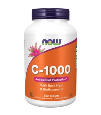 NOW FOODS Vitamin C-1000 Rose Hip 250tab