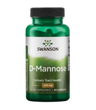 Swanson D-mannoza 700mg 60 kaps.