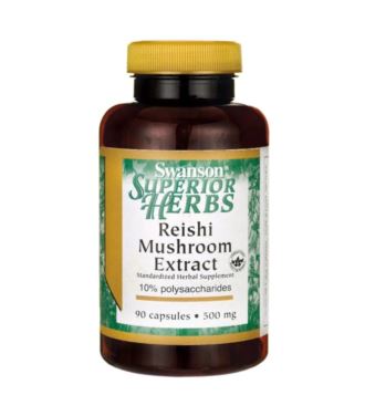 Swanson Reishi Mushroom Extract 500mg 90 kaps.