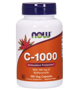 NOW FOODS VITAMIN C-1000mg 1000 vcaps