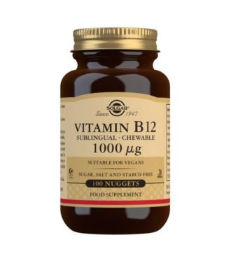 Solgar Vitamin B12 "1000" 100 Nuggets